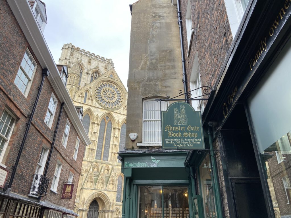 minster gate book shop york day trip