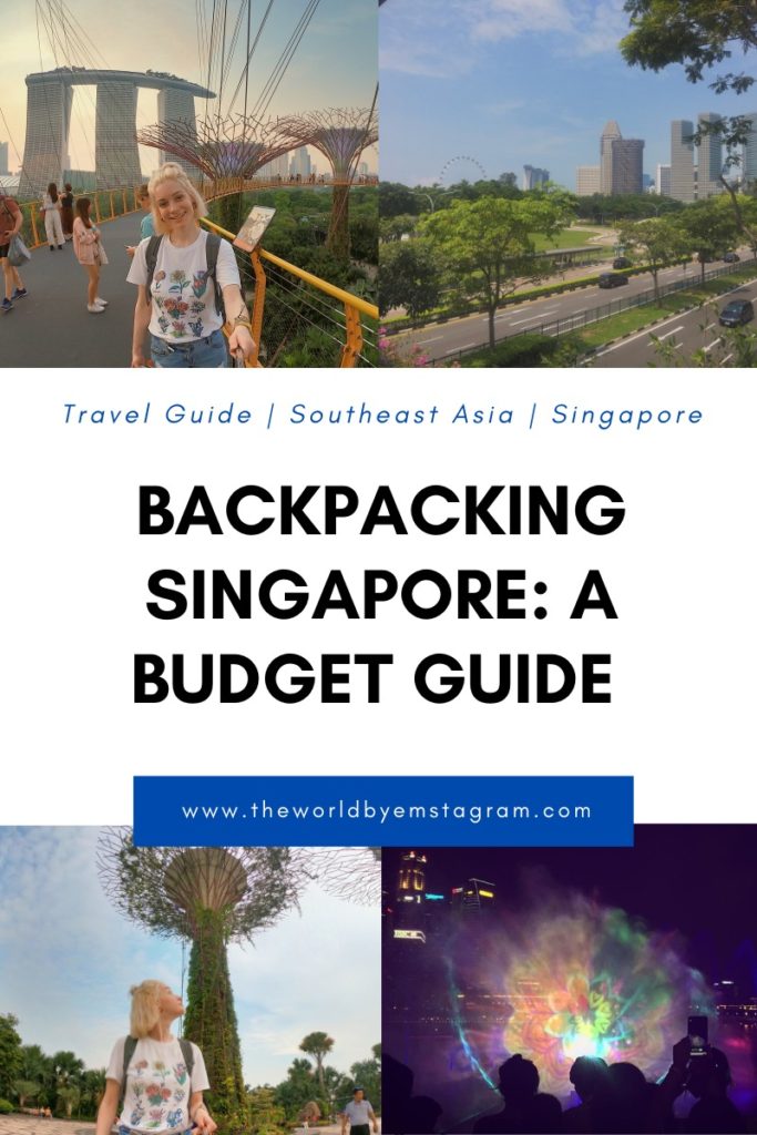 backpacking singapore, singapore on a budget