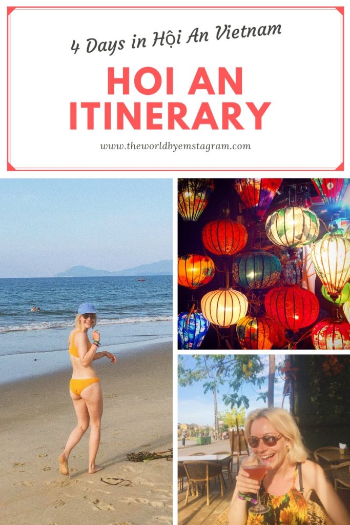 hoi an itinerary