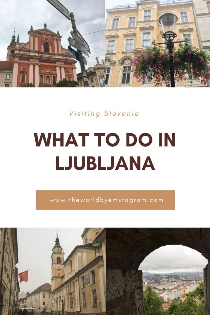 what to do in Ljubljana