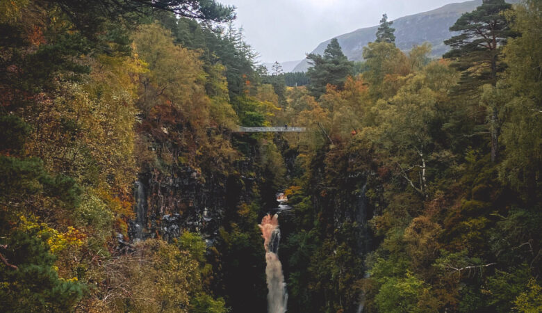 corrieshalloch nature reserve falls of me