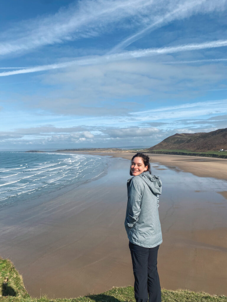 rhossili bay Gower South Wales