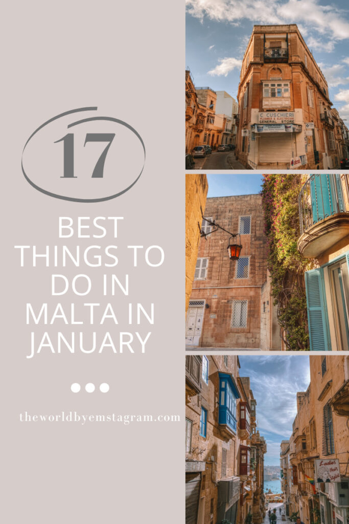 best things to do in Malta in January